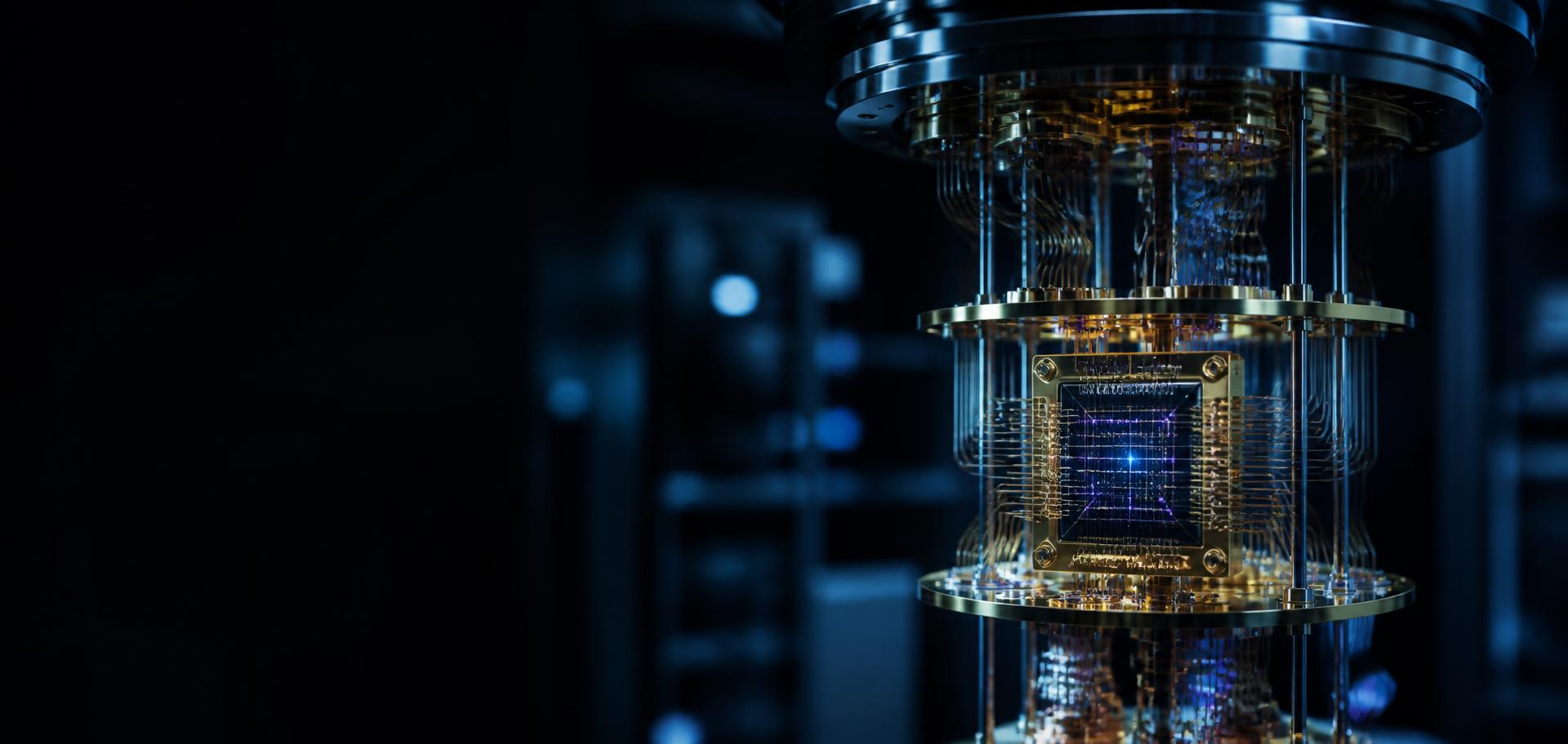 Quantum processor in a dark research laboratory