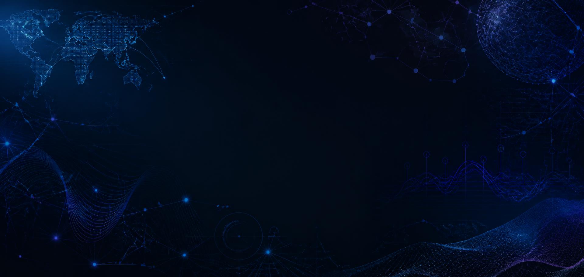 Abstract global deep-technology research network